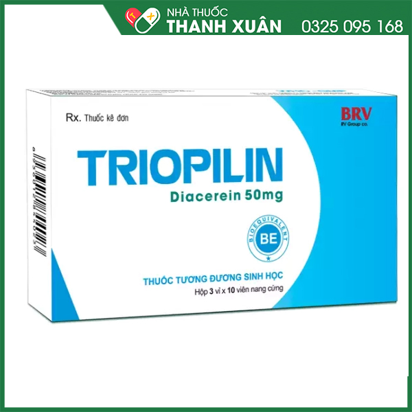 Triopilin điều trị thoái hóa khớp gối